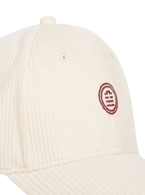 Casquette baseball homme en velours côtelé velvet serge blanco - Kiabi Casquette baseball homme en velours côtelé velvet serge blanco - Kiabi