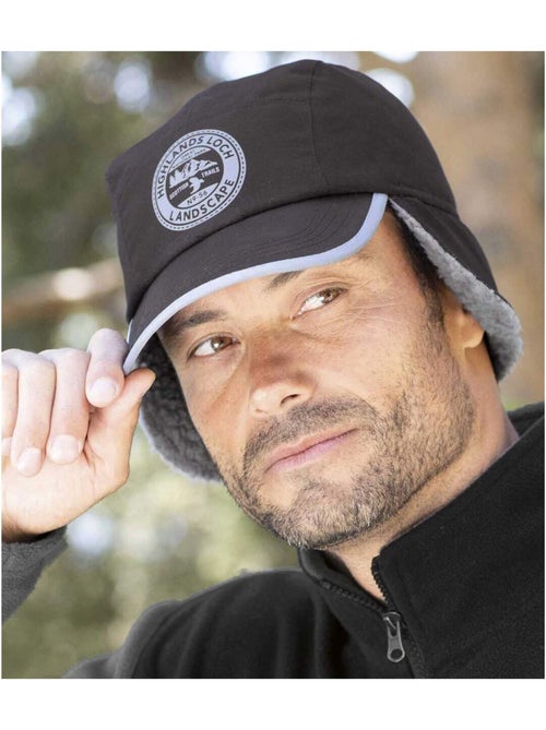 Casquette Cache-oreilles Doublée Sherpa - ATLAS FOR MEN - Kiabi Casquette Cache-oreilles Doublée Sherpa - ATLAS FOR MEN - Kiabi