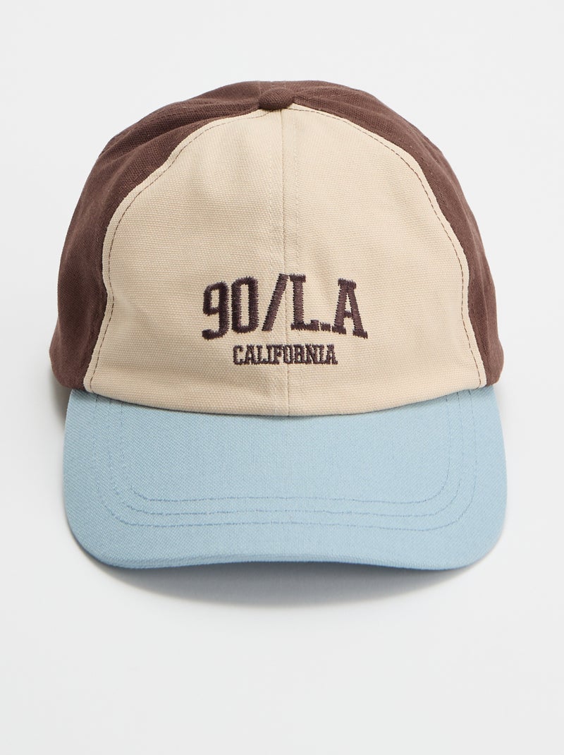 Casquette 'California' à scratch Marron - Kiabi