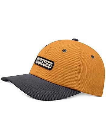 Casquette de randonnée en velours côtelé homme et femme wapta mustard