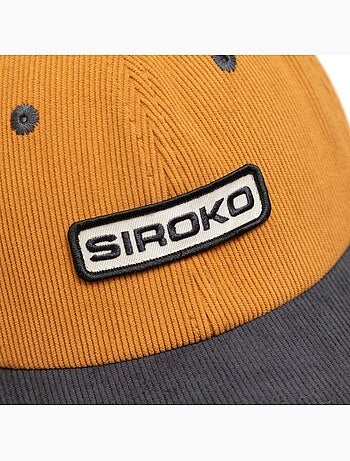 Casquette de randonnée en velours côtelé homme et femme wapta mustard