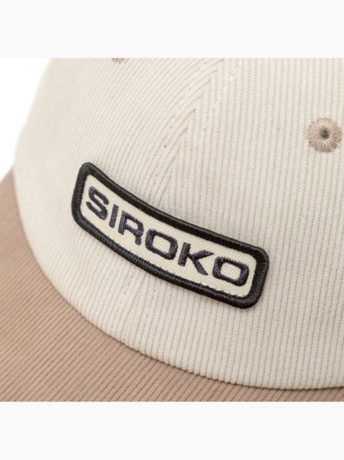 Casquette de randonnée en velours côtelé homme et femme wapta sand - Kiabi