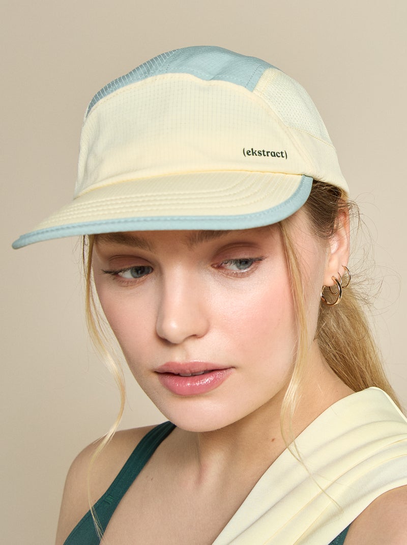 Casquette de running (ekstract) avec visière souple Jaune - Kiabi