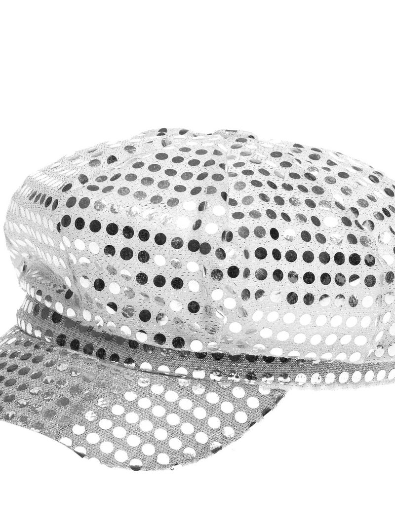 Casquette disco argent - Kiabi