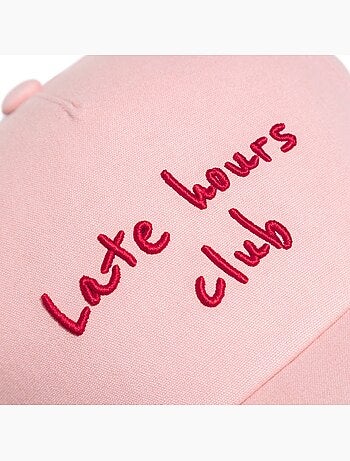 Casquette en coton lifestyle homme et femme hook late