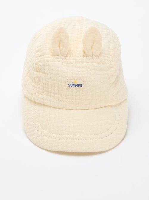 Casquette en gaze de coton - Kiabi