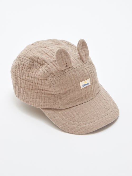 Casquette en gaze de coton - Kiabi
