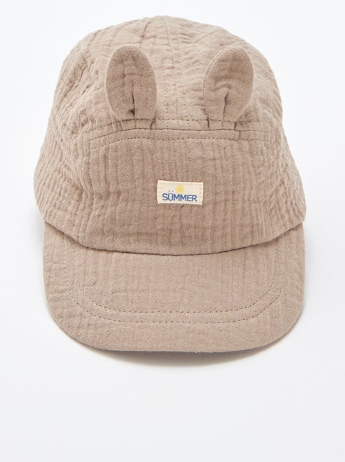 Casquette en gaze de coton - Kiabi