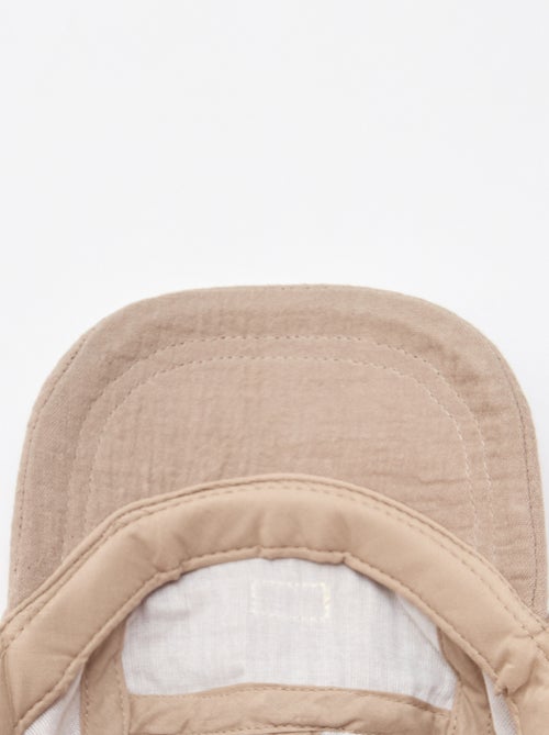 Casquette en gaze de coton - Kiabi
