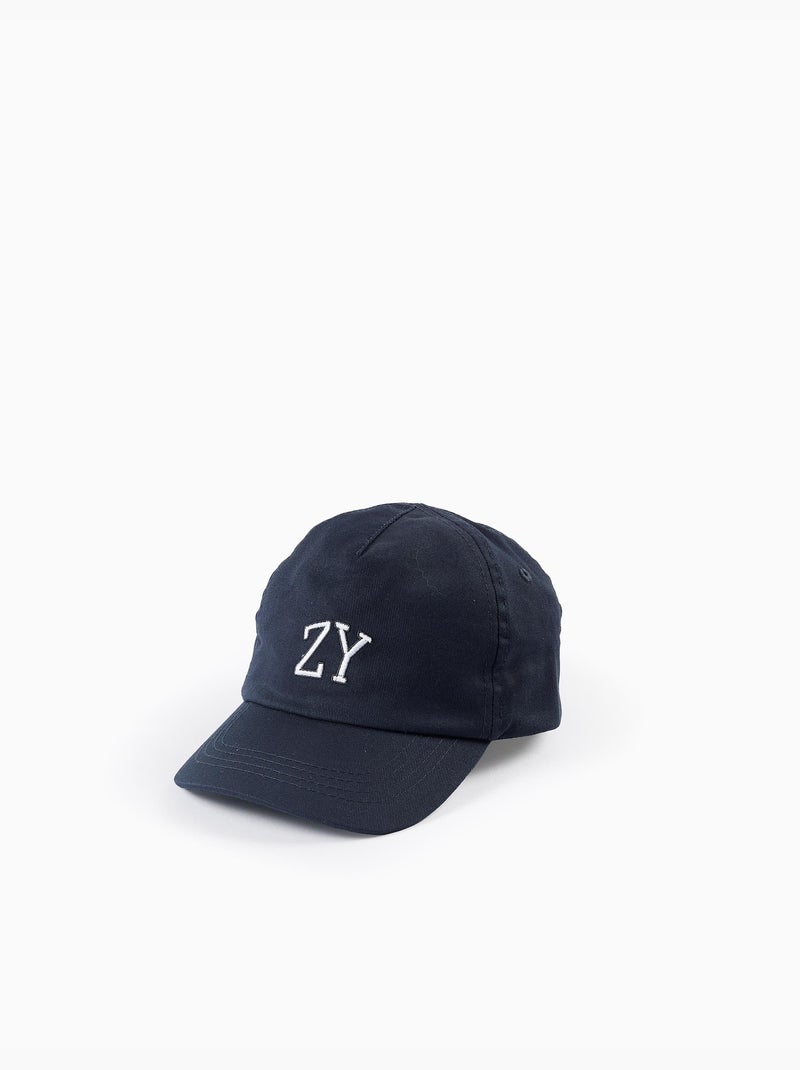 Casquette en sergé Bleu foncé - Kiabi