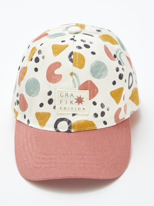 Casquette  en toile à motif - Kiabi