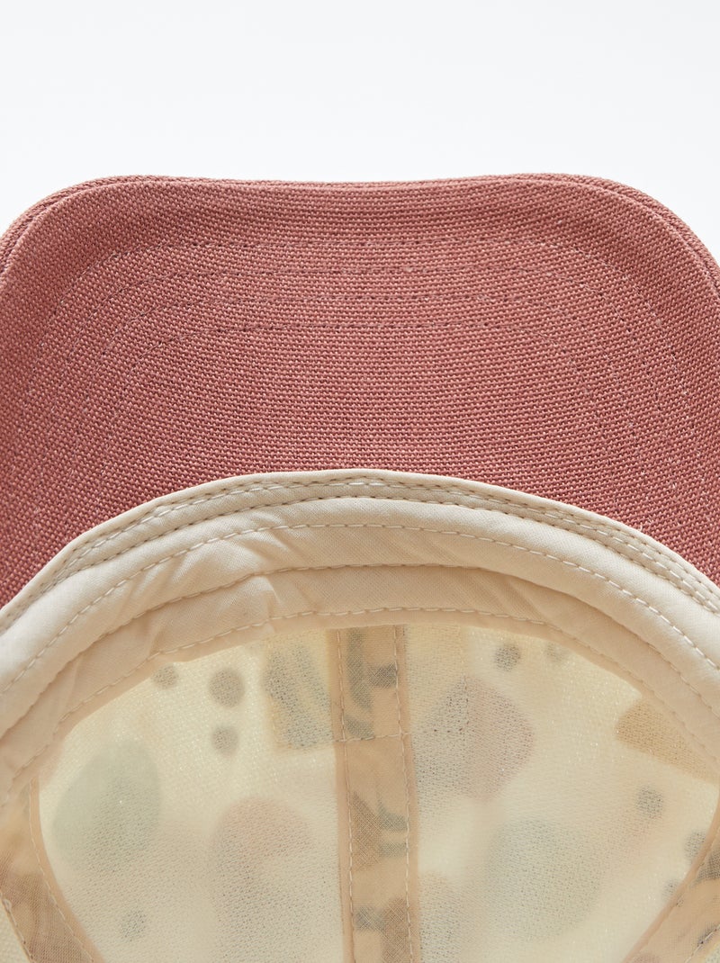 Casquette  en toile à motif BEIGE - Kiabi