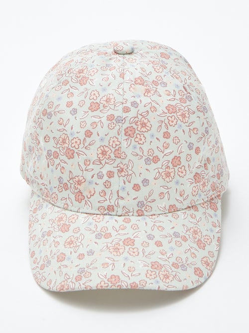 Casquette en toile à motif - Kiabi