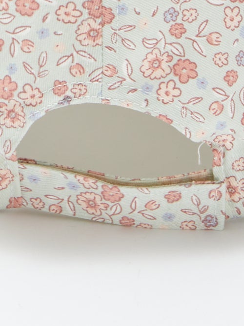 Casquette en toile à motif - Kiabi