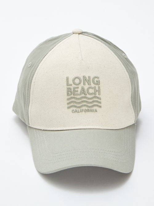 Casquette en toile avec broderies - Kiabi