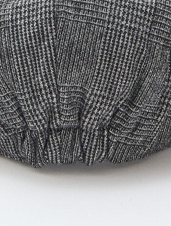 Casquette gavroche à carreaux