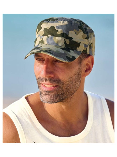 Casquette Imprimé Camouflage - ATLAS FOR MEN - Kiabi Casquette Imprimé Camouflage - ATLAS FOR MEN - Kiabi