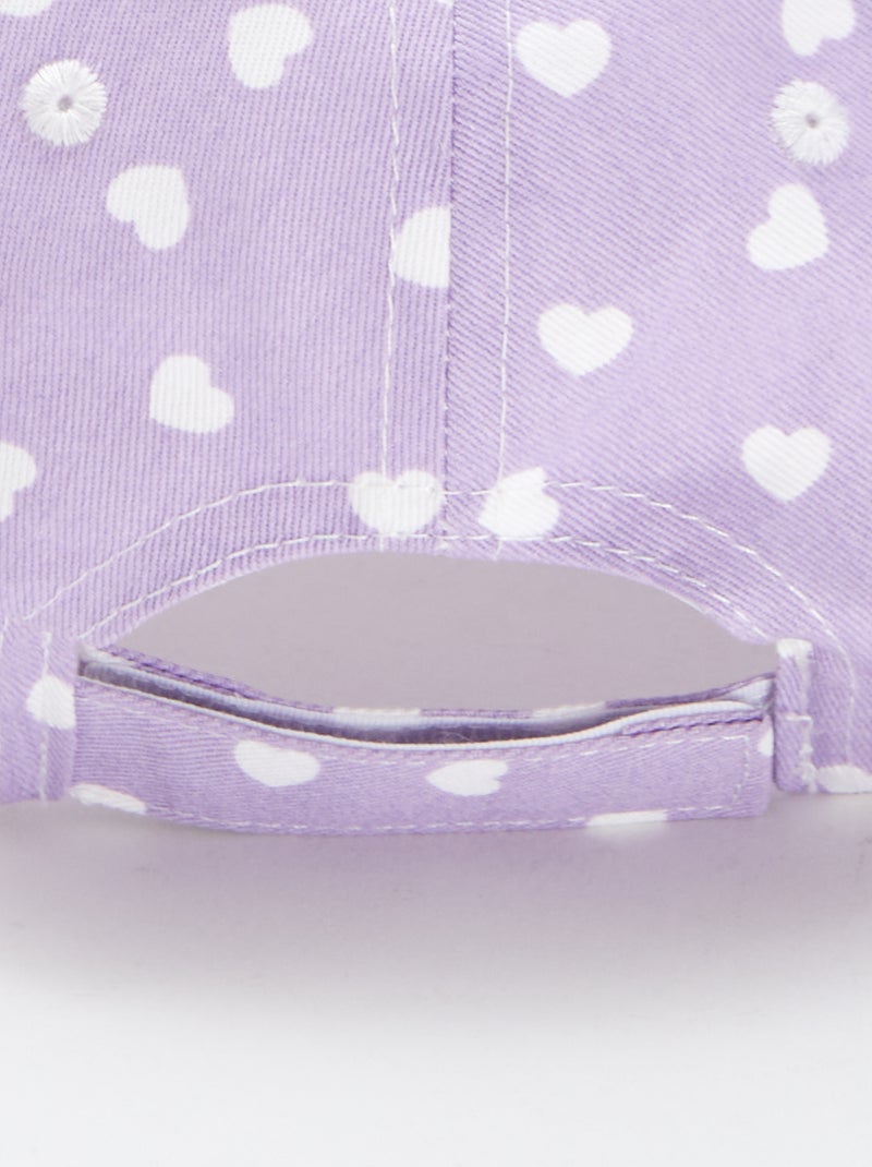 Casquette imprimé 'Minnie' Violet - Kiabi