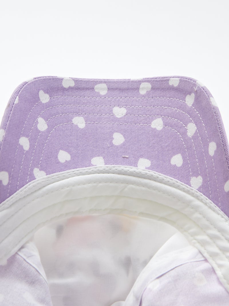 Casquette imprimé 'Minnie' Violet - Kiabi