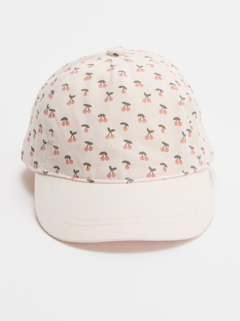 Casquette imprimé style baseball Rose - Kiabi
