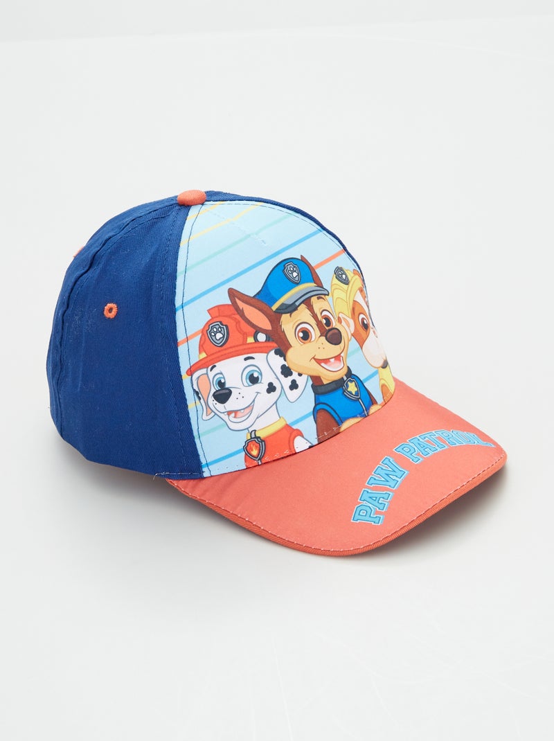 Casquette 'Pat Patrouille' en toile bleu - Kiabi