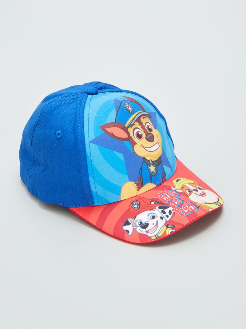 Bonnet D'hiver Pour Enfant Pat' Patrouille (Paw Patrol) - Taille 52 Cm, 100% Polyester, Motif Officiel - Idéal Pour L'hiver Et Noël