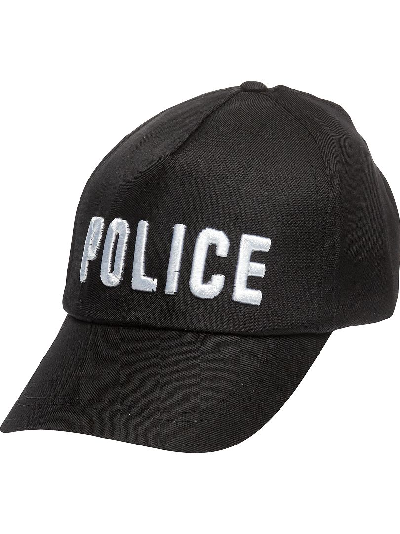 Casquette police noir - Kiabi