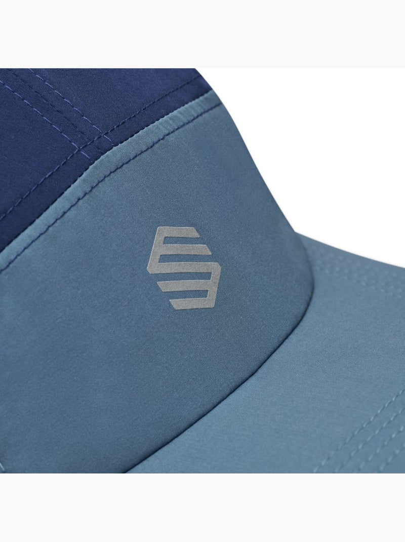 Casquette running 5-panneaux fitness homme et femme sprint cobalt Bleu - Kiabi