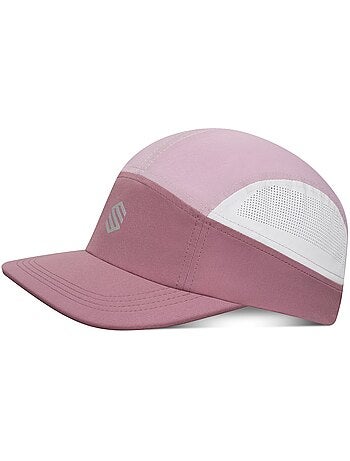Casquette running 5-panneaux fitness homme et femme sprint lavender lilac