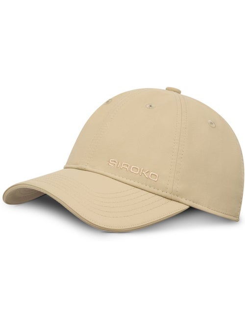 Casquette sport 6-panneaux fitness homme et femme coach sand brown - Kiabi