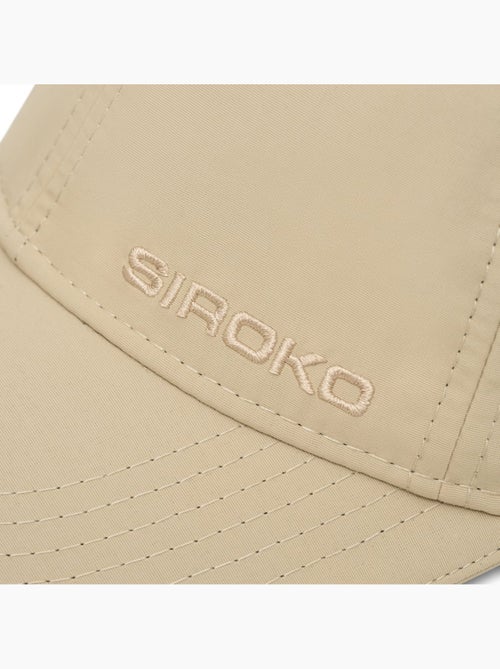 Casquette sport 6-panneaux fitness homme et femme coach sand brown - Kiabi