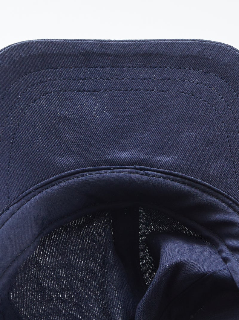 Casquette style baseball unie Noir - Kiabi