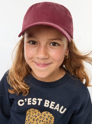 Casquette style baseball unie