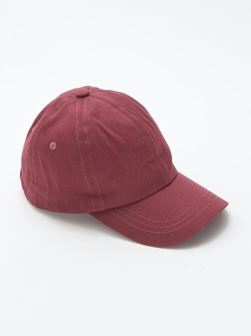 Casquette style baseball unie - Kiabi