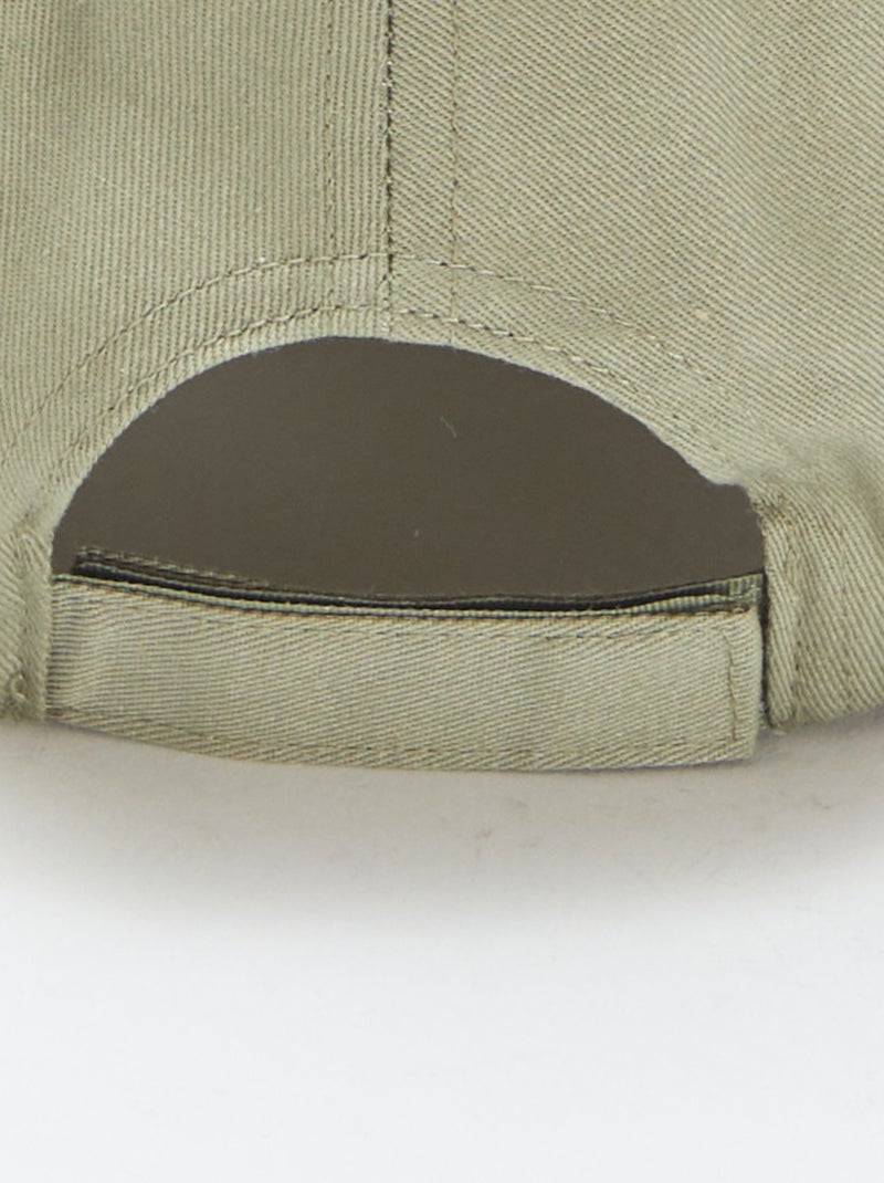 Casquette style baseball unie Vert - Kiabi
