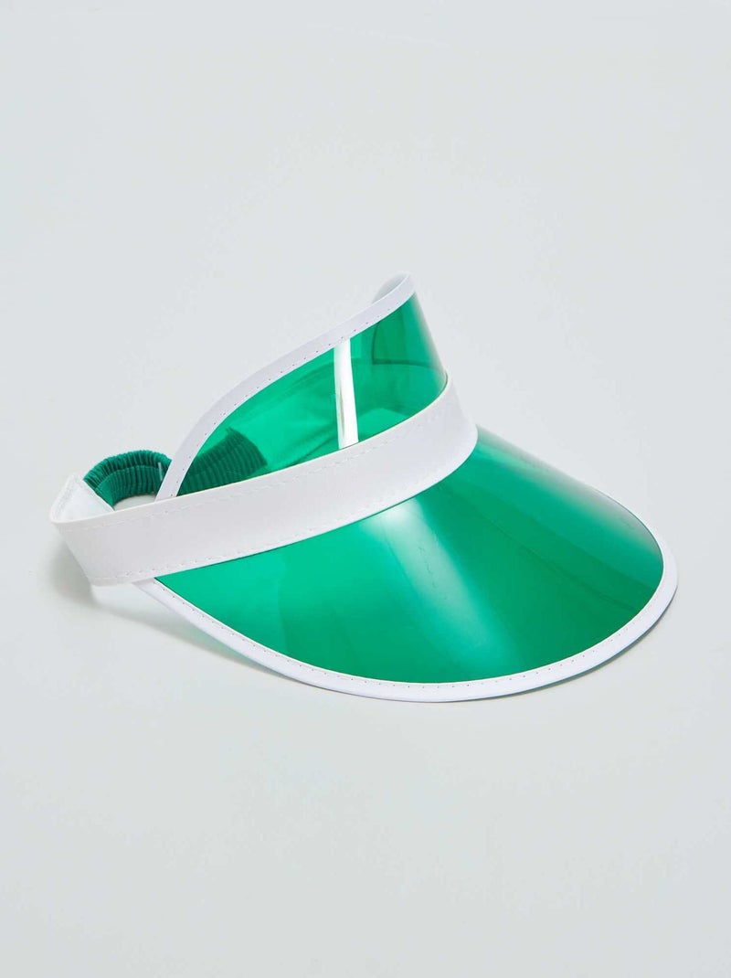 Casquette transparente VERT - Kiabi