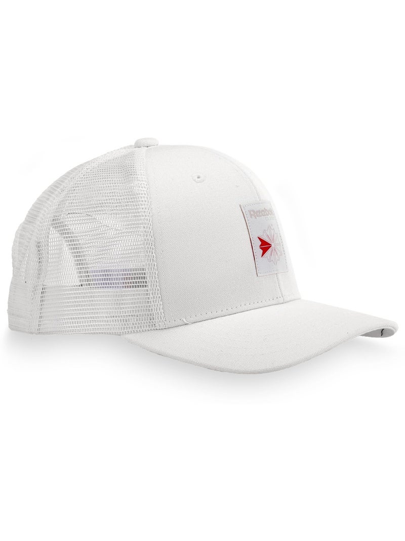 Casquette trucker avec filet et patch vector cap reebok Blanc - Kiabi