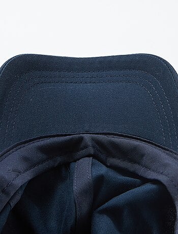 Casquette uni en coton