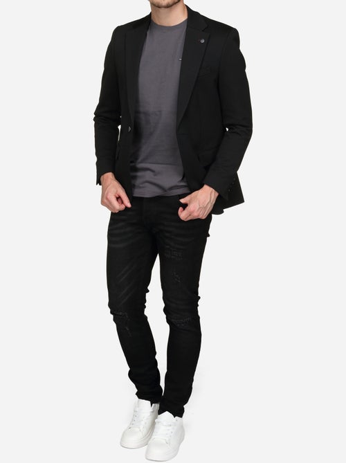 Casual blazer met reverskraag - Silverstone - Kiabi