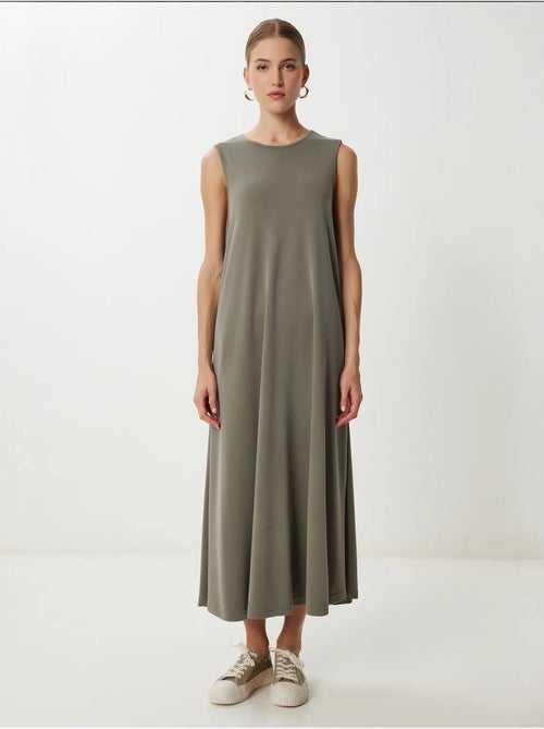 Casual midi-jurk met losse pasvorm en zakken istanbul - Kiabi Casual midi-jurk met losse pasvorm en zakken istanbul - Kiabi