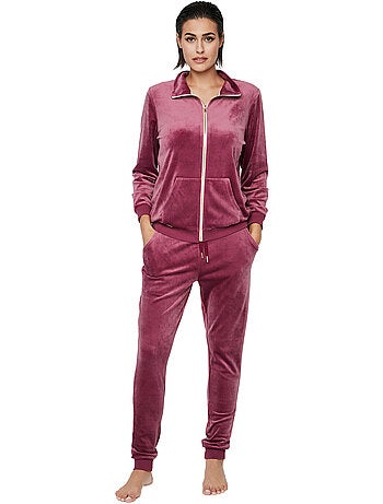 Casual pyjamabroek jasje met rits p115 sport