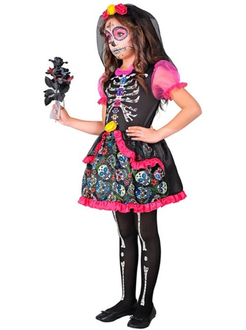 Catrina Bruidskostuum voor Día de los Muertos (Dag van de Doden) - Kiabi Catrina Bruidskostuum voor Día de los Muertos (Dag van de Doden) - Kiabi