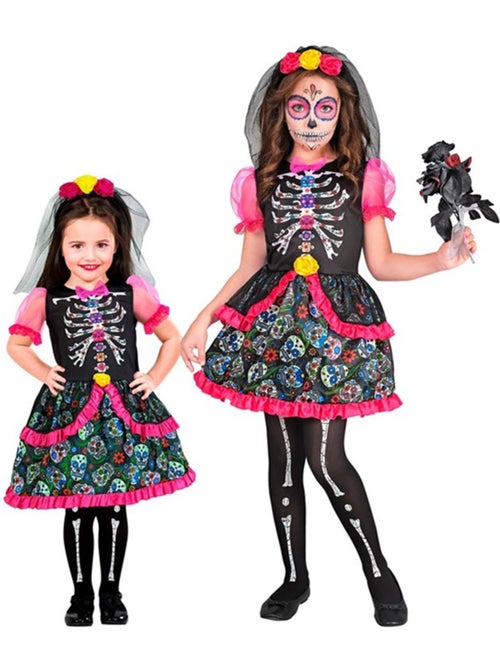 Catrina Bruidskostuum voor Día de los Muertos (Dag van de Doden) - Kiabi Catrina Bruidskostuum voor Día de los Muertos (Dag van de Doden) - Kiabi