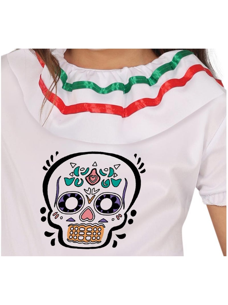 Catrina Skull-kostuum Multicolor - Kiabi