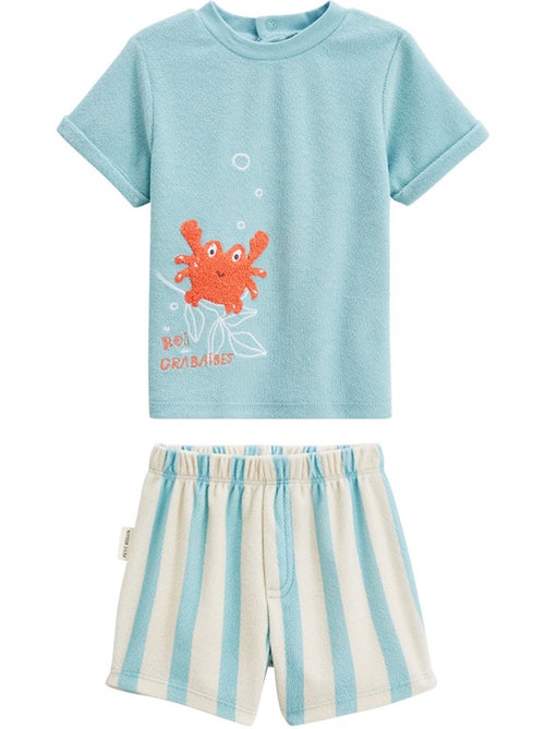 Cayo Coco kinderset met t-shirt en short - Kiabi