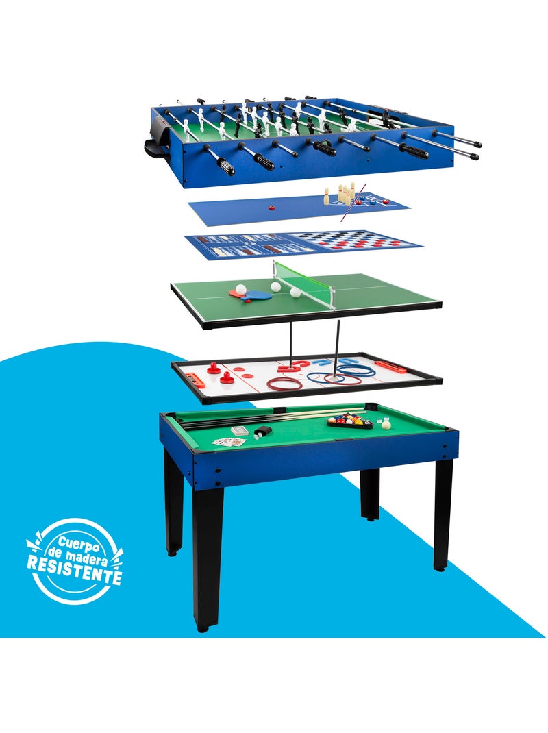 Cb games table de billard multijeux 12 en 1 N/A - Kiabi