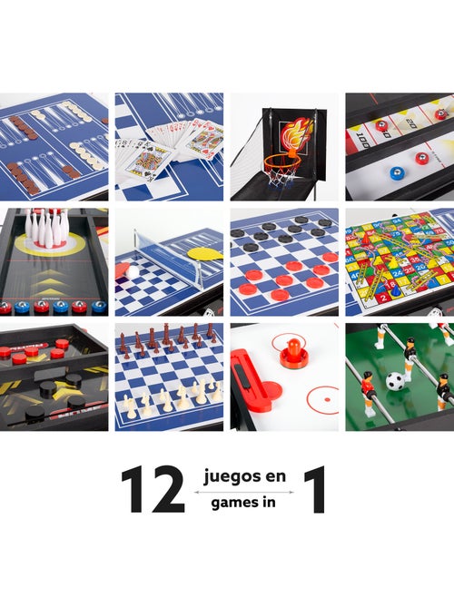 Cb games table multijeux 12 en 1 - Kiabi Cb games table multijeux 12 en 1 - Kiabi