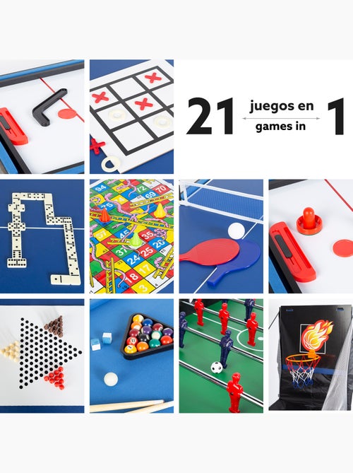 Cb games table multijeux 21 en 1 - Kiabi Cb games table multijeux 21 en 1 - Kiabi
