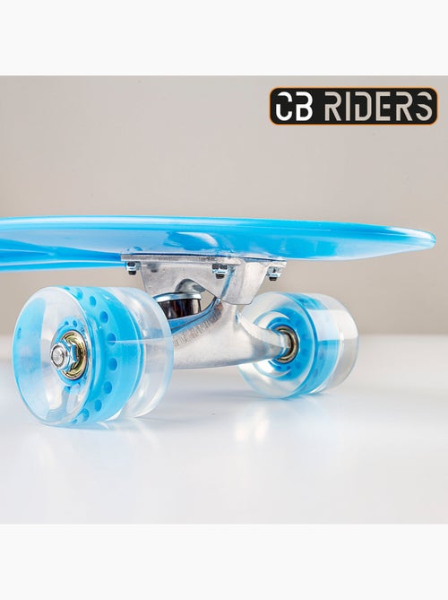 Cb riders kinderskateboard met 4 wielen, blauw, 68 cm - Kiabi Cb riders kinderskateboard met 4 wielen, blauw, 68 cm - Kiabi