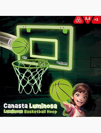 Cb sports fluorescerende basketbalring voor junioren